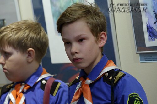 Открытие выставки работ  художника-иллюстратора Евгении Ивановны Стерлиговой YE1A0492